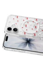 Onegif Apple iPhone 16 Misk Simli Magsafe Kapak - Desen 5 - Görsel 2