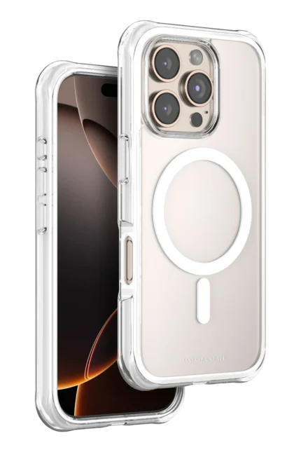 Onegif Apple iPhone 16 Pro Hulk Magsafe Kapak - Beyaz