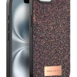Onegif Apple iPhone 16E Bright Simli Kapak - Derin Mor
