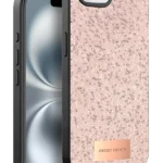 Onegif Apple iPhone 16E Bright Simli Kapak - Pembe