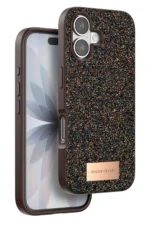 Onegif Apple iPhone 17 Bright Simli Kapak - Gold