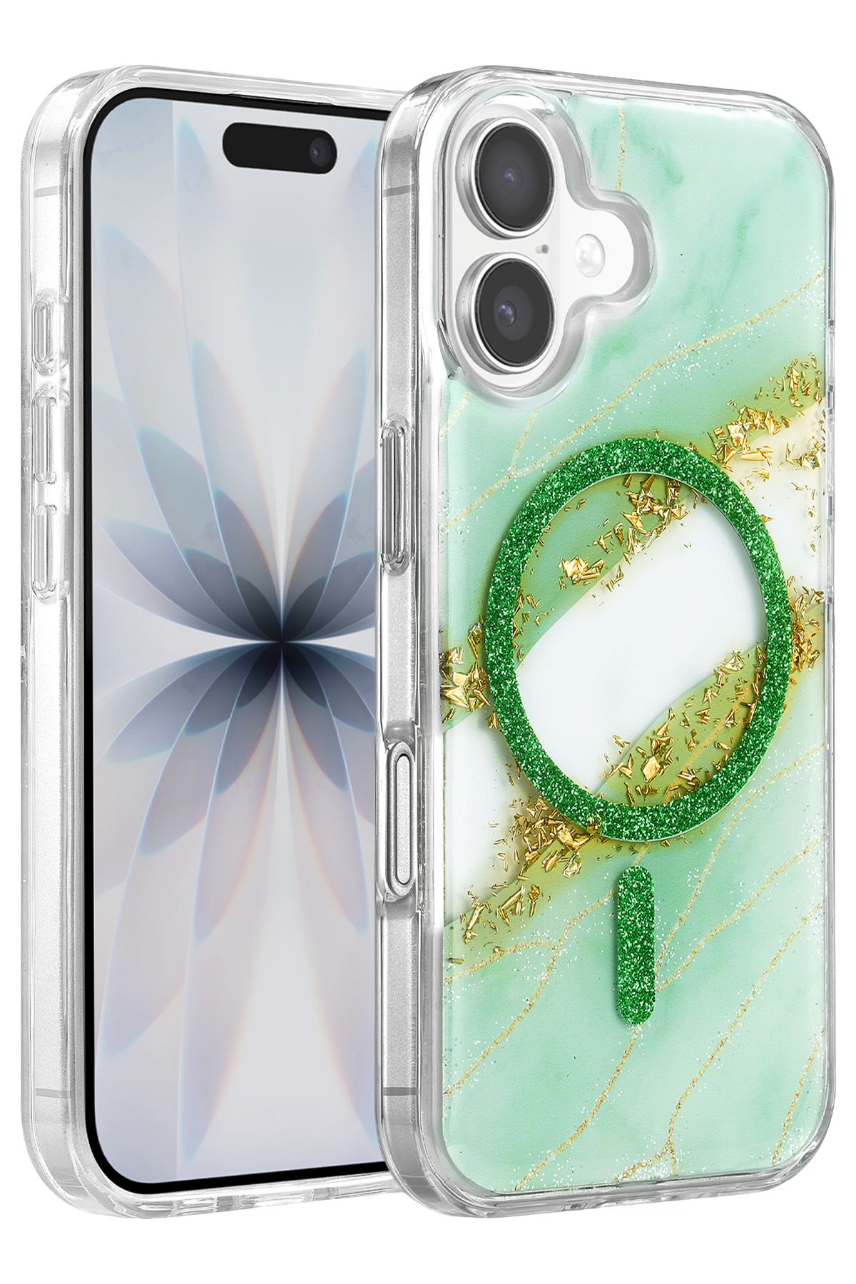 onegif-apple-iphone-17-lotus-simli-magsafe-kapak-yesil-default Onegif Apple iPhone 17 Lotus Simli Magsafe Kapak - Yeşil - Görsel 1