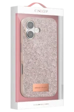 Onegif Apple iPhone 17 Pro Max Bright Simli Kapak - Turuncu - Görsel 4