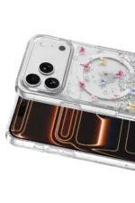 Onegif Apple iPhone 17 Pro Max Misk Simli Magsafe Kapak - Desen 4 - Görsel 2