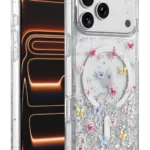 Onegif Apple iPhone 17 Pro Max Misk Simli Magsafe Kapak - Desen 4