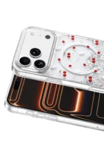Onegif Apple iPhone 17 Pro Max Misk Simli Magsafe Kapak - Desen 5 - Görsel 2