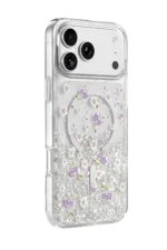 Onegif Apple iPhone 17 Pro Misk Simli Magsafe Kapak - Desen 2 - Görsel 3