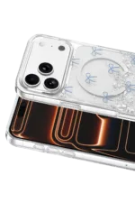 Onegif Apple iPhone 17 Pro Misk Simli Magsafe Kapak - Desen 3 - Görsel 2