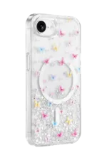 Onegif Apple iPhone 17E Misk Simli Magsafe Kapak - Desen 4 - Görsel 3