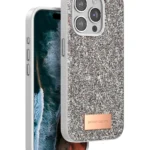 Onegif Apple iPhone 14 Pro Bright Simli Kapak - Gold