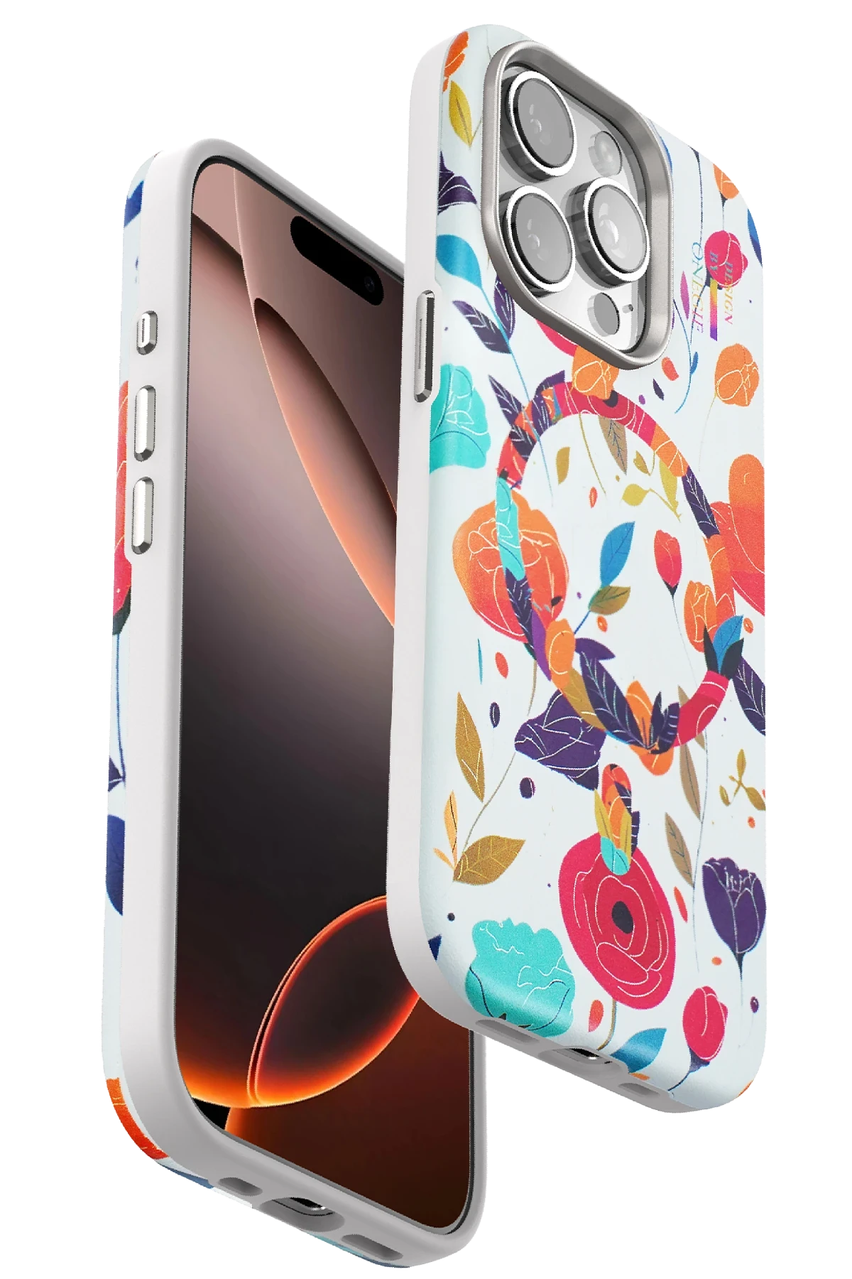 onegif-iphone-14-pro-flower-series-magsafe-kapak-beyaz-default Onegif Apple iPhone 14 Pro Flower Series Magsafe Kapak - Beyaz - Görsel 1