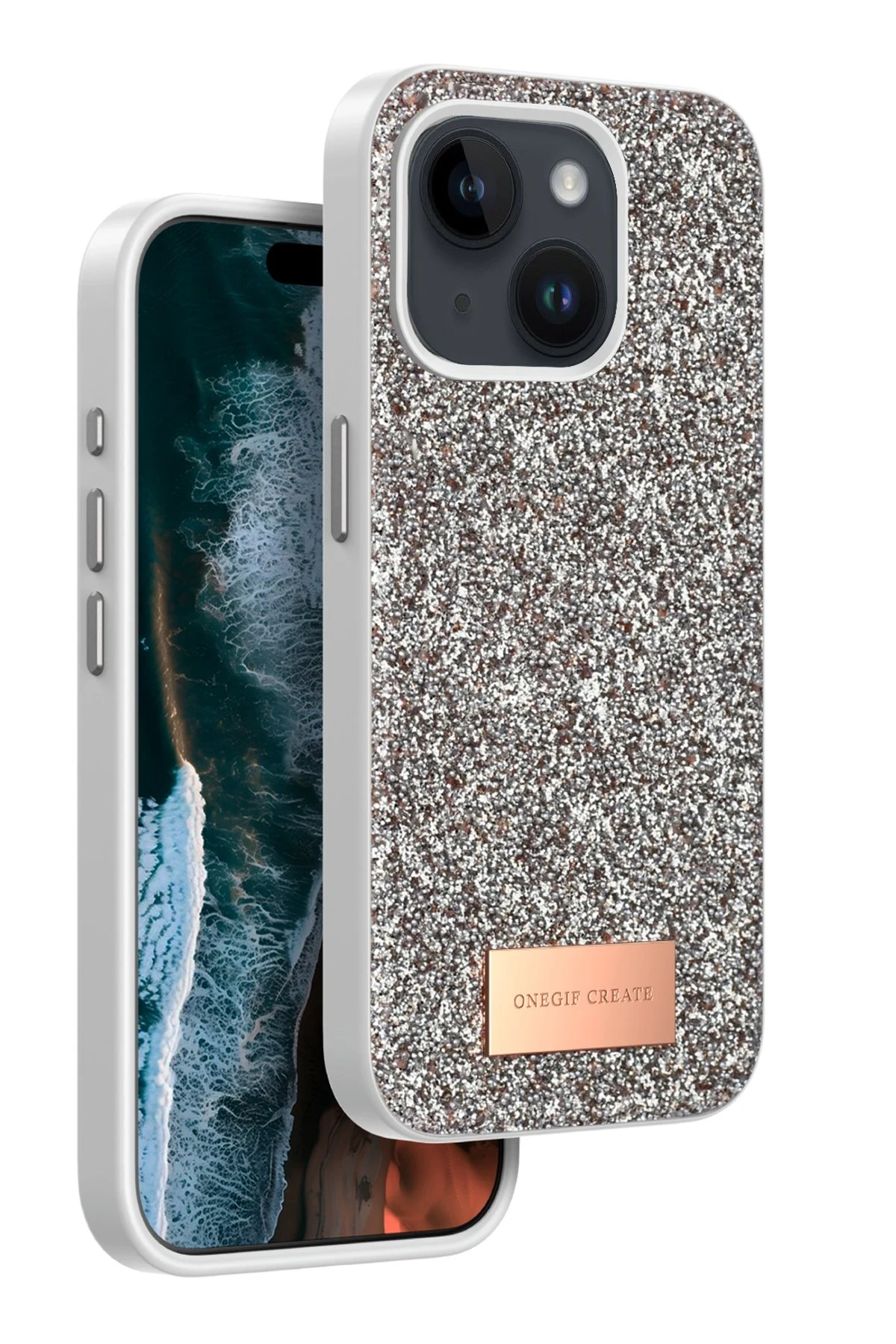 onegif-iphone-15-bright-simli-kapak-gold-default Onegif Apple iPhone 15 Bright Simli Kapak - Gold - Görsel 1