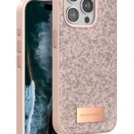Onegif Apple iPhone 15 Pro Max Bright Simli Kapak - Pembe