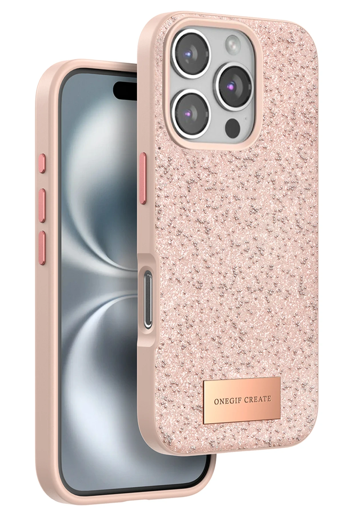 onegif-iphone-16-pro-max-bright-simli-kapak-pembe-default Onegif Apple iPhone 16 Pro Max Bright Simli Kapak - Pembe - Görsel 1