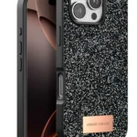 Onegif Apple iPhone 16 Pro Max Bright Simli Kapak - Siyah
