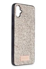 Onegif Samsung Galaxy A05 Bright Simli Kapak - Gold - Görsel 2