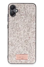 Onegif Samsung Galaxy A05 Bright Simli Kapak - Gold