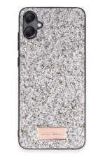 Onegif Samsung Galaxy A05 Bright Simli Kapak - Gümüş