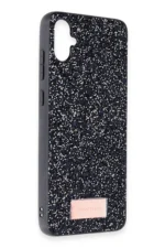 Onegif Samsung Galaxy A05 Bright Simli Kapak - Siyah - Görsel 2