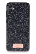 Onegif Samsung Galaxy A05 Bright Simli Kapak - Siyah
