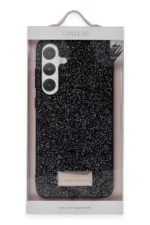 Onegif Samsung Galaxy A05S Bright Simli Kapak - Siyah - Görsel 3