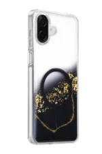 Onegif Samsung Galaxy A07 4G Lotus Simli Magsafe Kapak - Siyah - Görsel 2