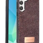 Onegif Samsung Galaxy A16 5G Bright Simli Kapak - Derin Mor