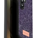 Onegif Samsung Galaxy A17 5G Bright Simli Kapak - Derin Mor