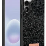 Onegif Samsung Galaxy A37 5G Bright Simli Kapak - Siyah