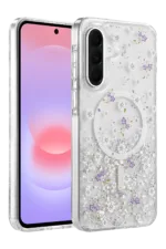 Onegif Samsung Galaxy A56 Misk Simli Magsafe Kapak - Desen 2