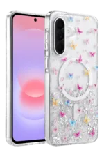 Onegif Samsung Galaxy A57 5G Misk Simli Magsafe Kapak - Desen 4