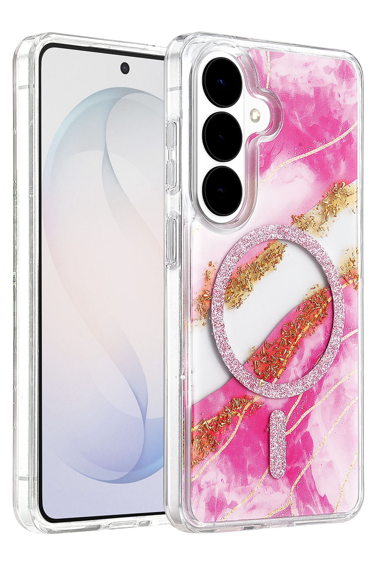 onegif-samsung-galaxy-s26-lotus-simli-magsafe-kapak-pembe-default Onegif Samsung Galaxy S26 Lotus Simli Magsafe Kapak - Pembe - Görsel 1