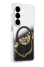 Onegif Samsung Galaxy S26 Lotus Simli Magsafe Kapak - Siyah - Görsel 2