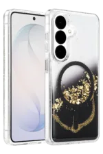 Onegif Samsung Galaxy S26 Lotus Simli Magsafe Kapak - Siyah