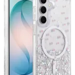 Onegif Samsung Galaxy S26 Misk Simli Magsafe Kapak - Desen 1