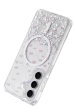 Onegif Samsung Galaxy S26 Misk Simli Magsafe Kapak - Desen 1 - Görsel 3