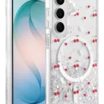 Onegif Samsung Galaxy S26 Misk Simli Magsafe Kapak - Desen 5
