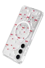 Onegif Samsung Galaxy S26 Misk Simli Magsafe Kapak - Desen 5 - Görsel 3