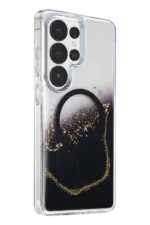 Onegif Samsung Galaxy S26 Ultra Lotus Simli Magsafe Kapak - Siyah - Görsel 2