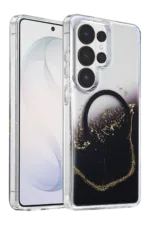 Onegif Samsung Galaxy S26 Ultra Lotus Simli Magsafe Kapak - Siyah