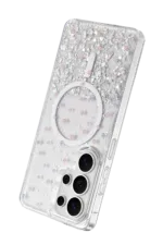 Onegif Samsung Galaxy S26 Ultra Misk Simli Magsafe Kapak - Desen 1 - Görsel 2