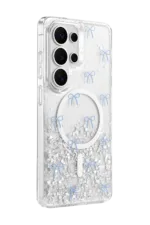 Onegif Samsung Galaxy S26 Ultra Misk Simli Magsafe Kapak - Desen 3 - Görsel 2