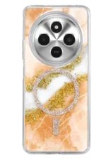 Onegif Xiaomi Redmi 14C Lotus Simli Magsafe Kapak - Yeşil - Görsel 3