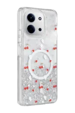 Onegif Xiaomi Redmi 15C 4G Misk Simli Magsafe Kapak - Desen 5 - Görsel 2