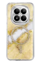 Onegif Xiaomi Redmi Note 15 Pro 4G Lotus Simli Magsafe Kapak - Gümüş - Görsel 3