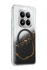 Onegif Xiaomi Redmi Note 15 Pro 5G Lotus Simli Magsafe Kapak - Siyah - Görsel 2