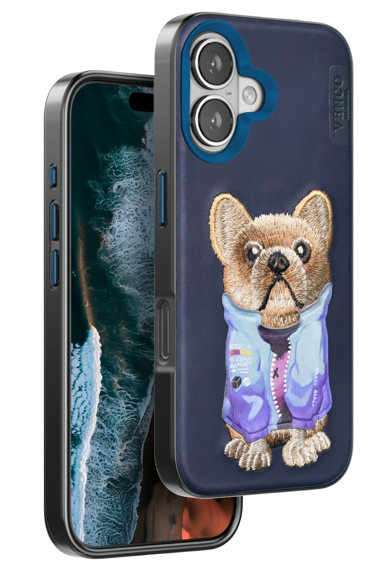 venco-iphone-16-cute-desenli-kapak-lacivert-default Venco Apple iPhone 16 Cute Desenli Kapak - Lacivert - Görsel 1