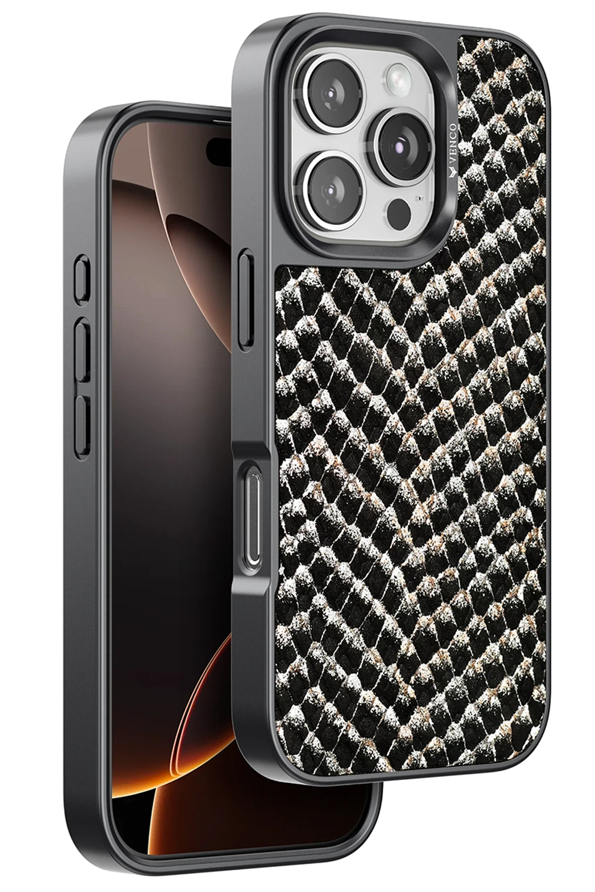 venco-iphone-16-pro-max-viper-kapak-siyah-default Venco Apple iPhone 16 Pro Max Viper Kapak - Siyah - Görsel 1