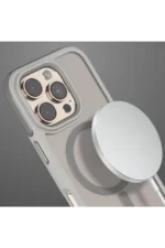 Venco Apple iPhone 16 Pro Orbit Magsafe Kapak - Siyah - Görsel 2