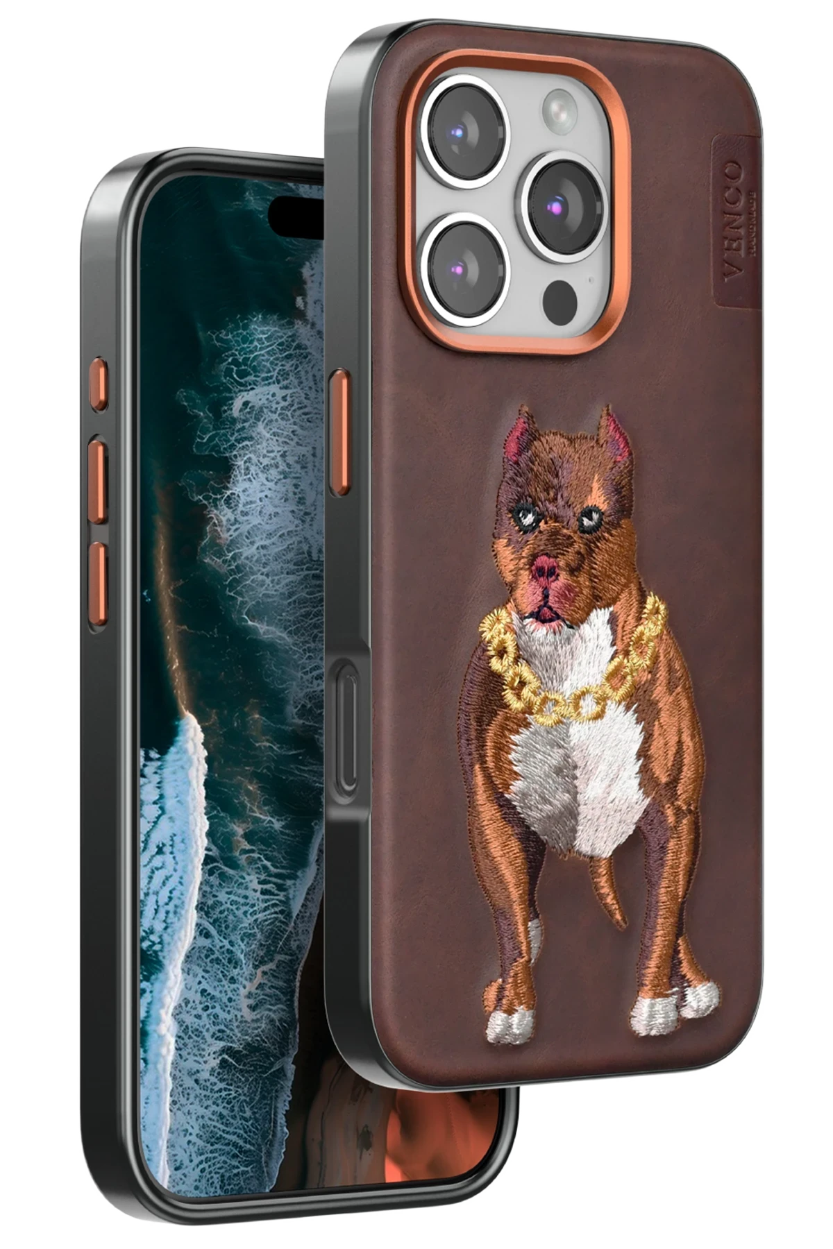 venco-iphone-16-pro-perma-desenli-kapak-kahverengi-default Venco Apple iPhone 16 Pro Perma Desenli Kapak - Kahverengi - Görsel 1